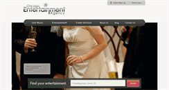 Desktop Screenshot of chicagoentertainmentagency.com